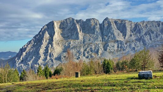 Mountain limestone sierra