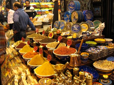 Istanbul market photo