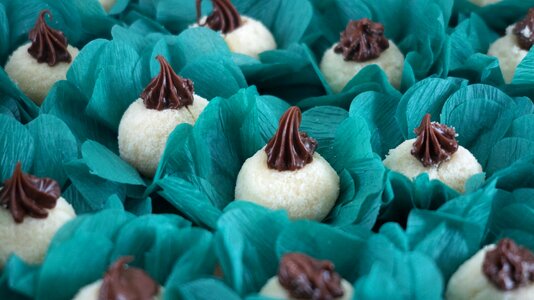 Parties pastry chocolate