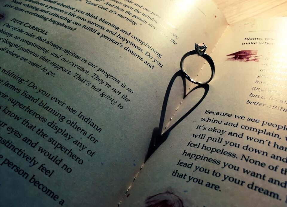 Romance shape heart