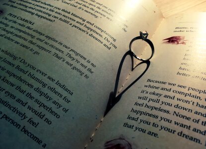 Romance shape heart