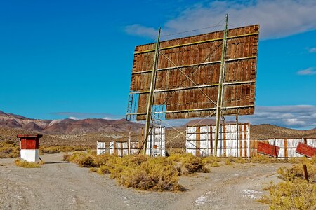 Usa drive-in theater abandoned