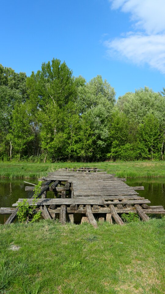 Crossing river stream