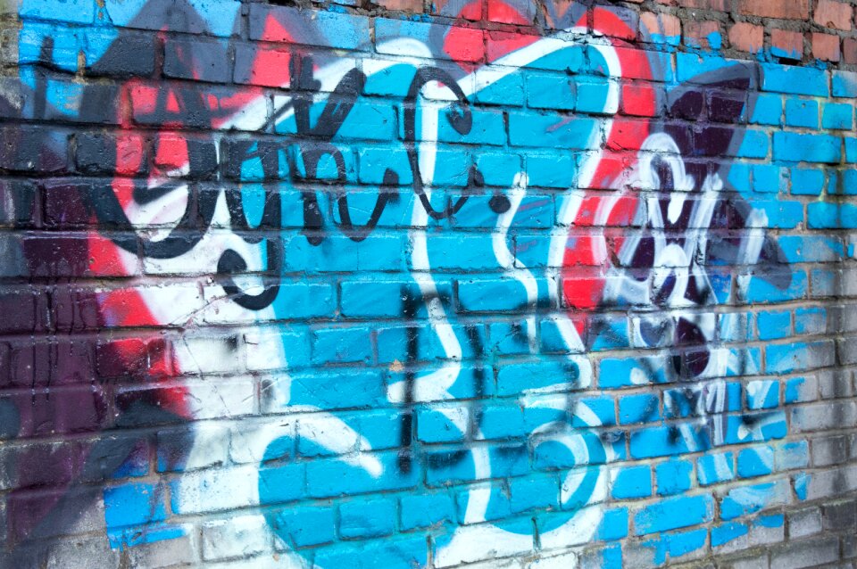 Wall figure abstract