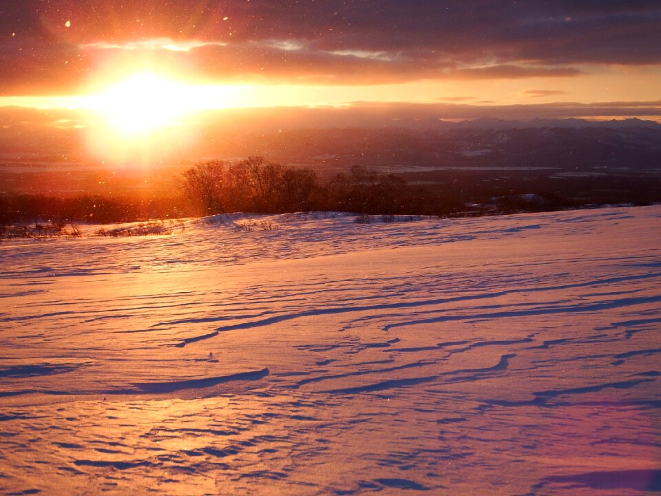 Height kamchatka winter