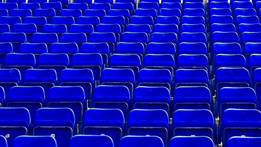 Rows stands outdoor theater