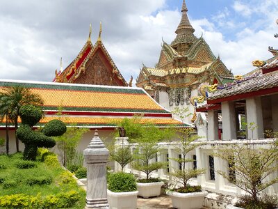 Palace temple thailand photo