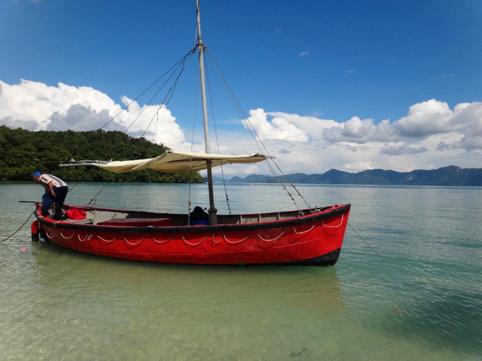 Sailing boat langkawi fisherman