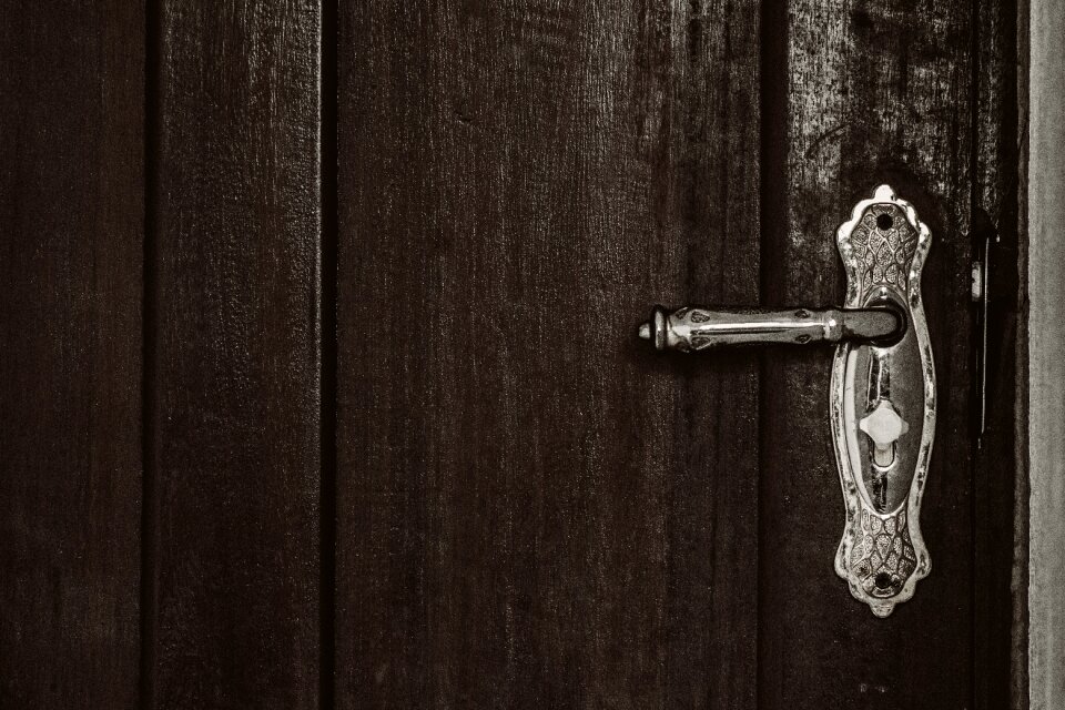 Lock steel ancient