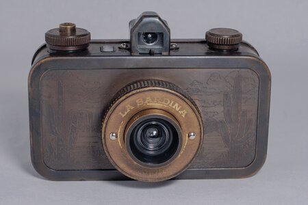 Coyote photography old camera