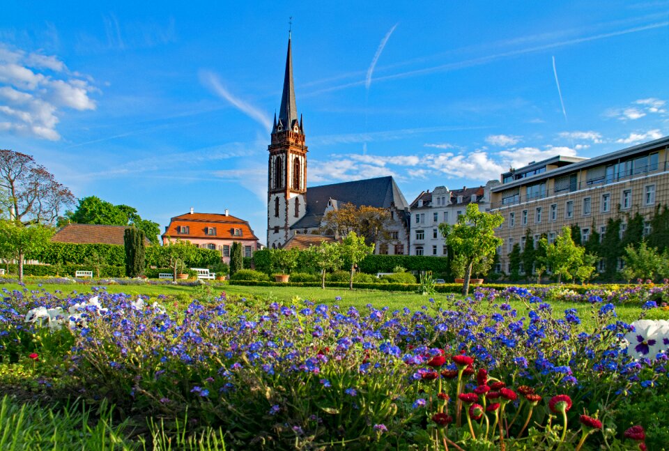 Germany garden spring