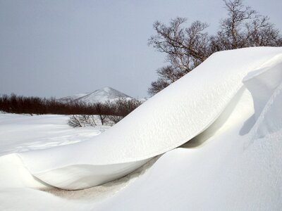 Eaves wave frost photo