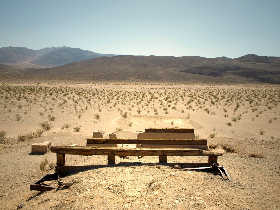 Death valley warm dry