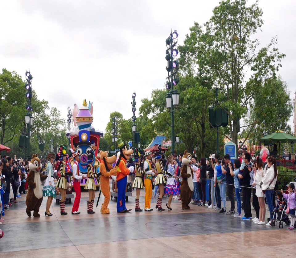 Shanghai disneyland china theme-park