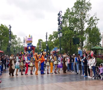 Shanghai disneyland china theme-park