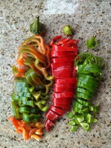 Ghost garden vegetables photo