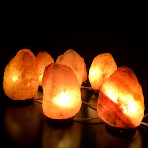 Salt lamps himalayan himalayan salt crystal ionizers