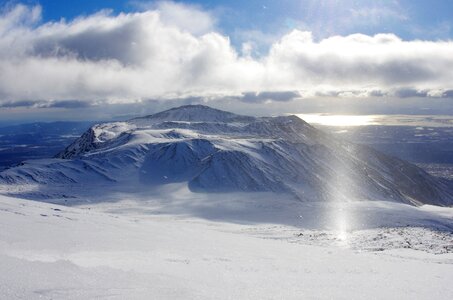 Height kamchatka winter photo