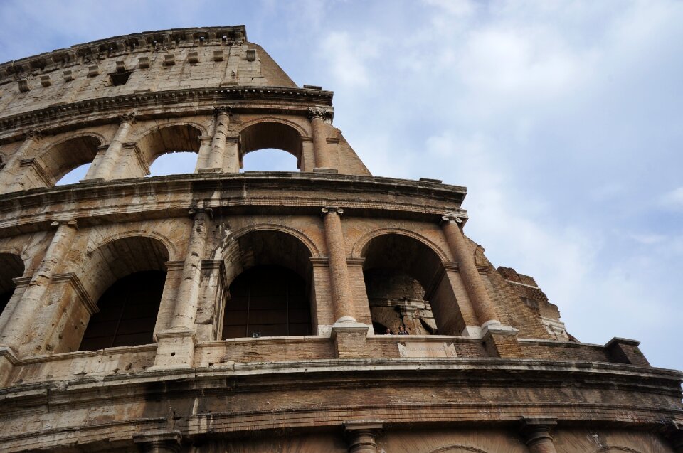 Rome colosseo historic