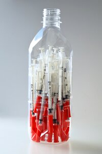 Injection vaccination treatment photo