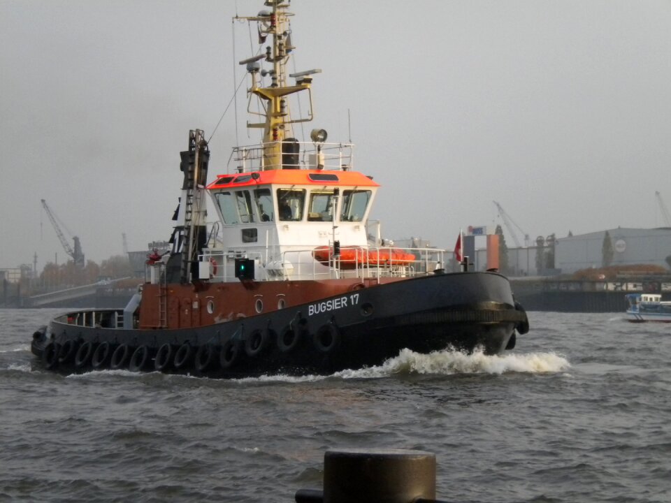 Port bugsier schleppdampfer