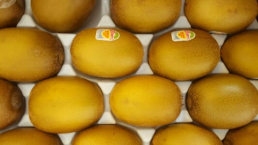 Gold kiwi fruit yellow