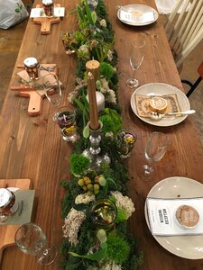 Table decoration flowers