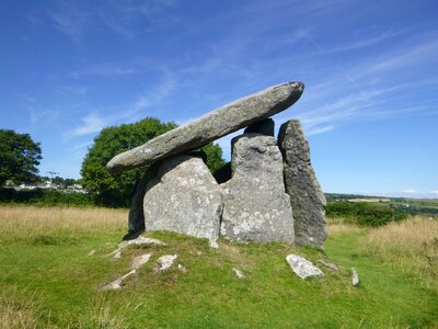 Megalithic monument united kingdom prehistory photo