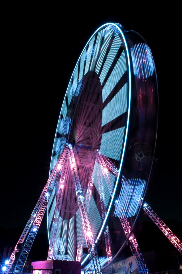 Manege illumination slow break