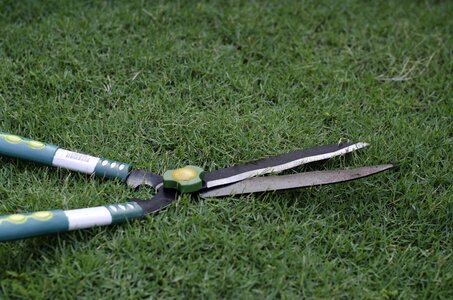 Garden equipment grass scissor