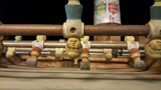 Antique classic foosball