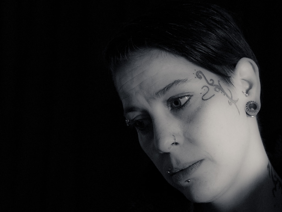 Portrait tattoo head