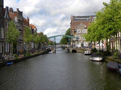 Netherlands historical center old town photo