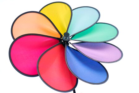 Colorful wind fly