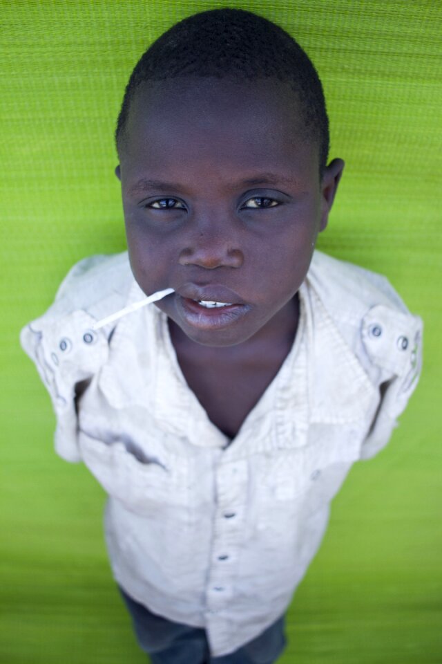 Boy young child black skin