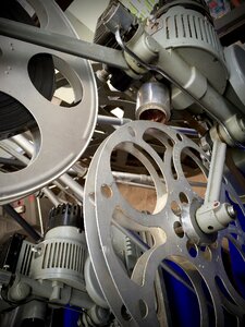 Antique gray movie