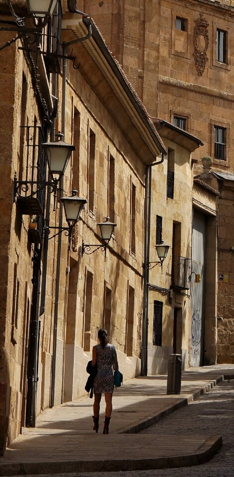 Lady walking