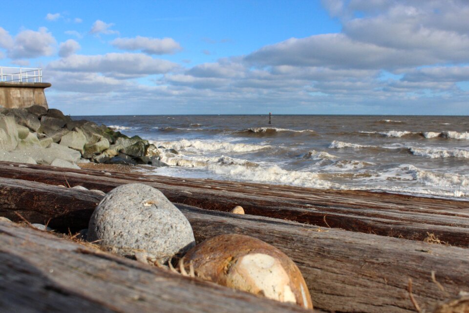 Sea beach england