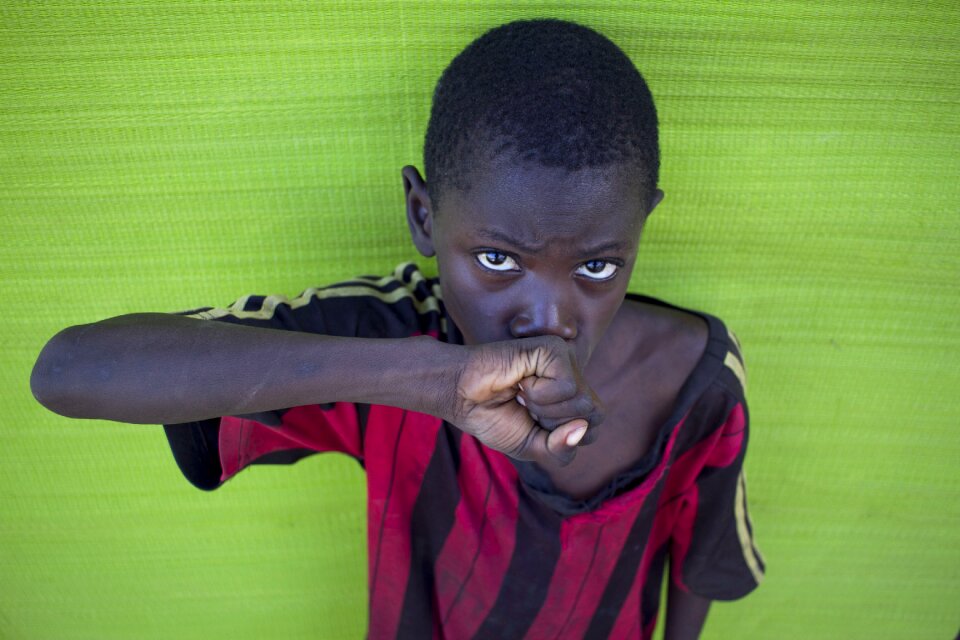 Boy young child black skin