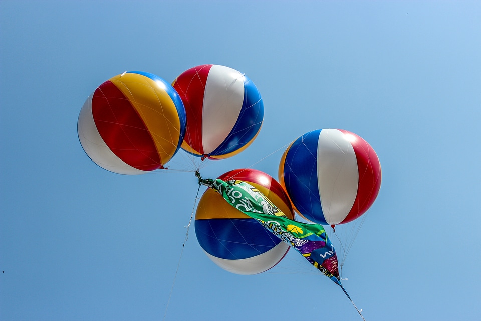 Sky float flying