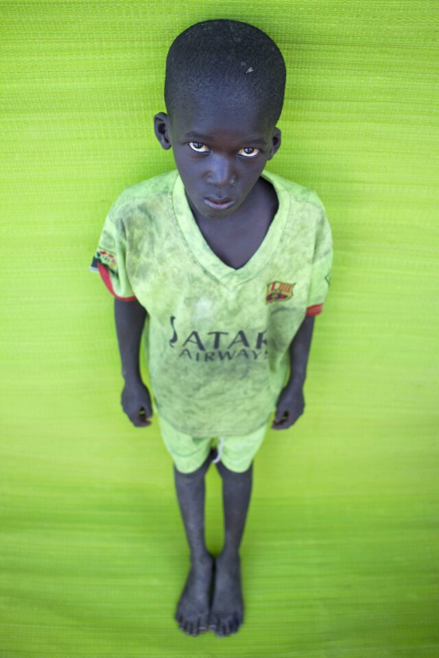 Boy young child black skin