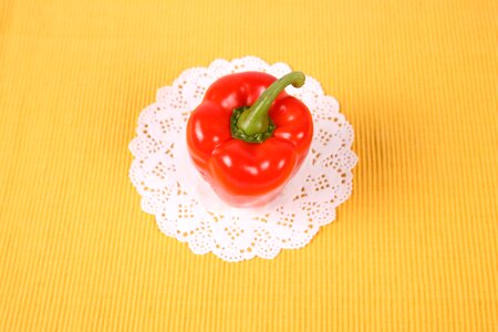 Orange paprika vegetables vegetable