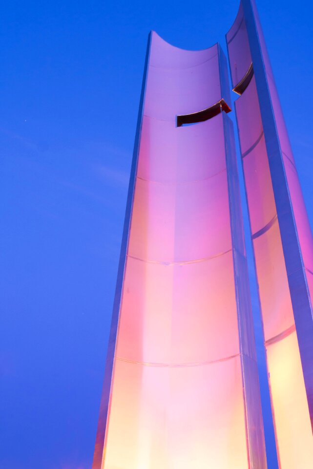 Hrvatska memorial sunset