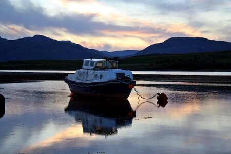 Mirroring western highlands scotland photo