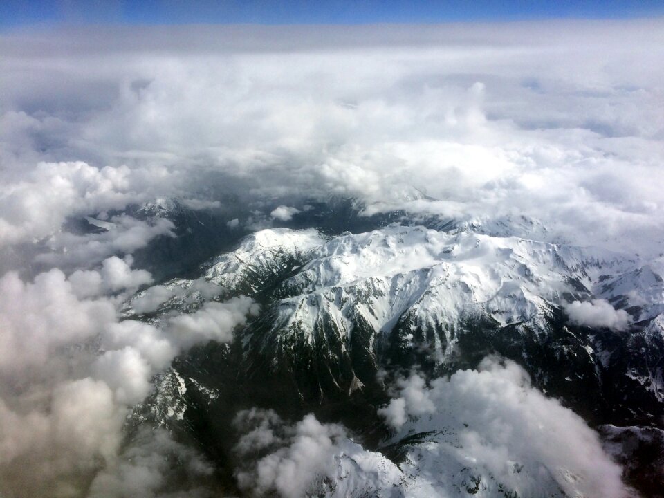 Landscape nature peak