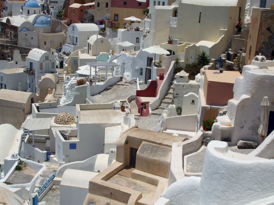 Greece country terraces