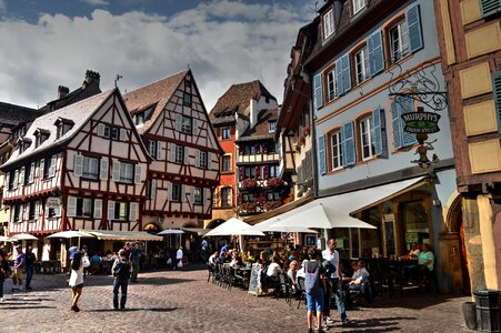 Half-timbered house french history