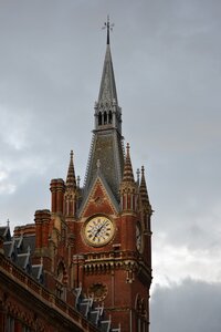 British architecture hotel st pancras photo