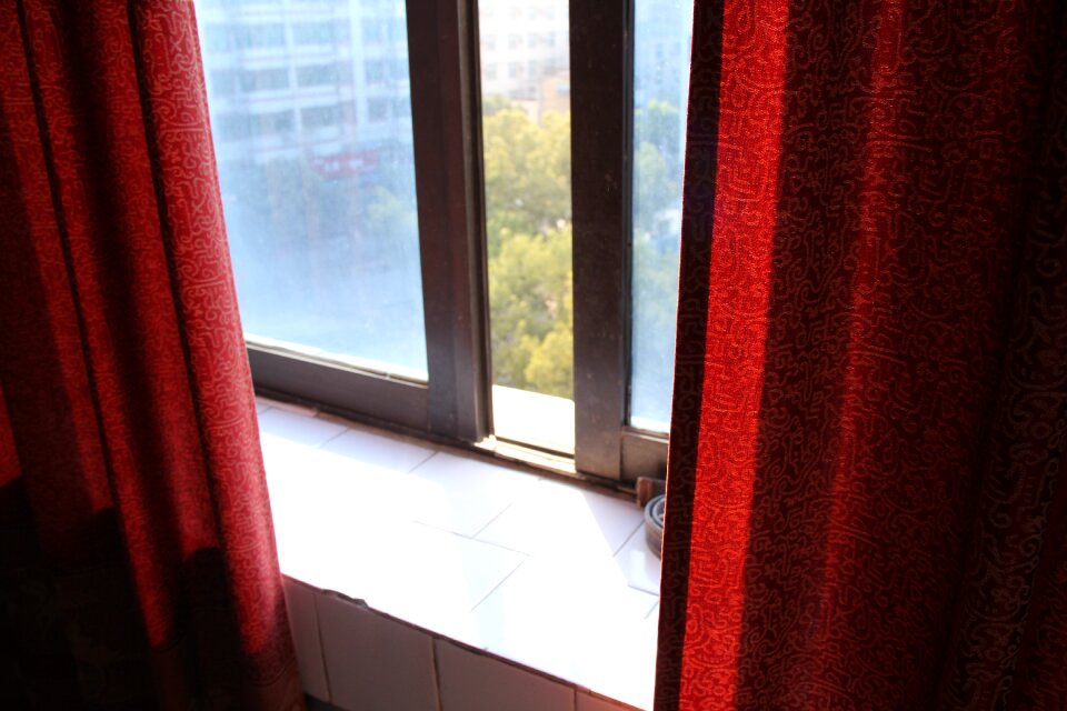 Curtains window balcony