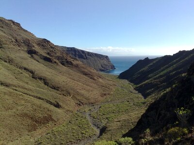 B mountains sea